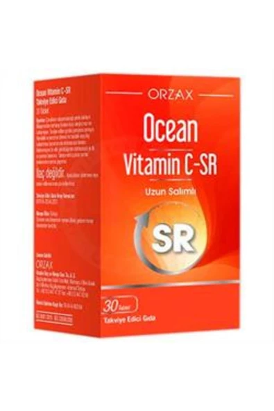 ORZAX Ocean Vitamin C-sr 30 Tablet