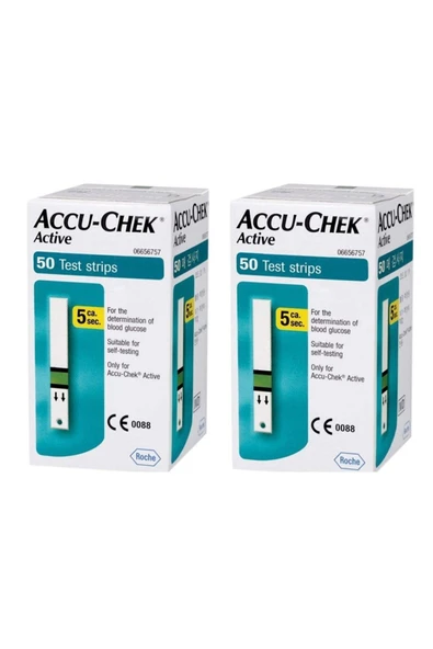 Accu-Chek Şeker Strip Active 50'li 2 Adet