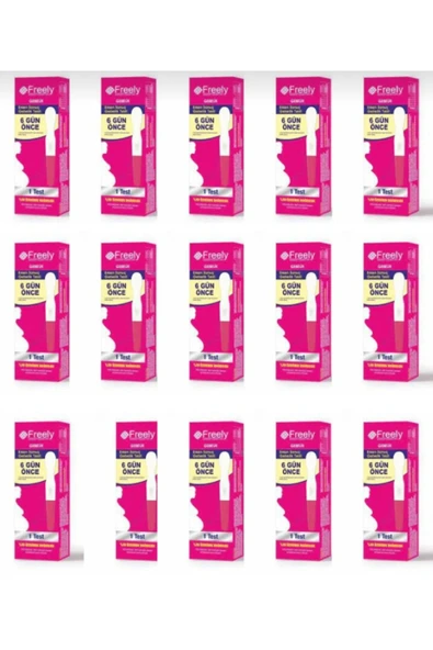 Freely erken gebelik testi. 10 adet. 6 gün önce erken gebelik testi ürün görseli 1
