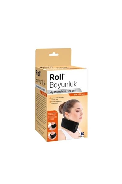 ROLL Ortopedik Boyunluk Ayarlanabilir Bedenli