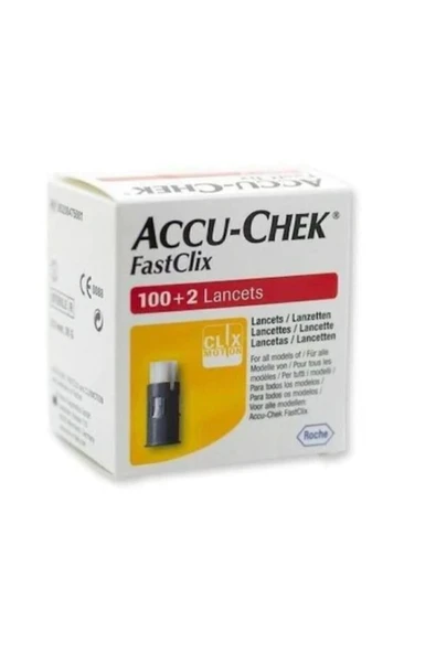 ROCHE Accu-chek Fastclix 102 Lancet ürün görseli 1