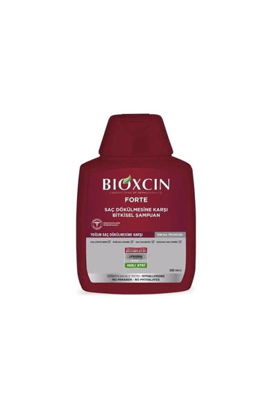 Bioxcin Forte- Tüm Saçlar Için Dökülme Karşıtı Şampuan 300 Ml