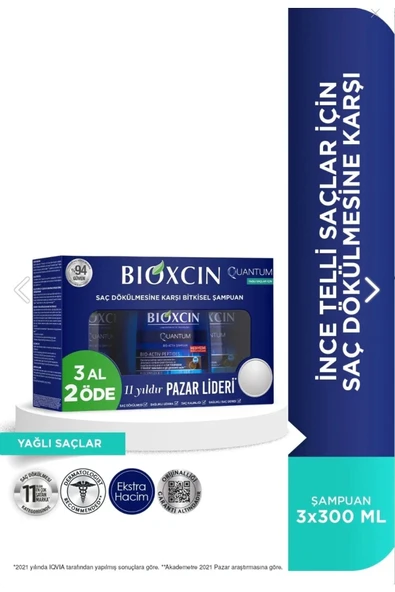 Bıoxcın Quantum Yağlı 300 Ml 3 Al 2 Öde
