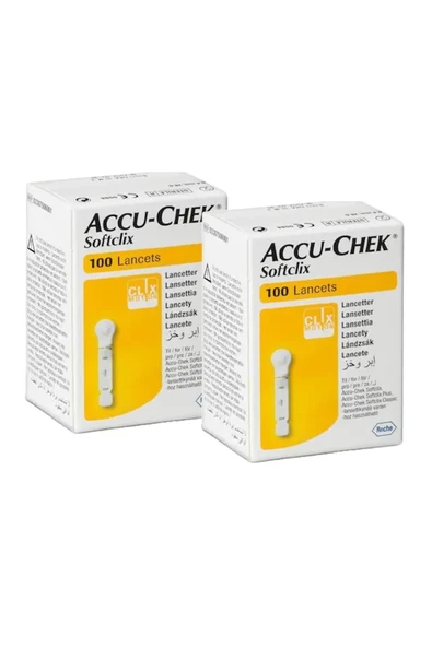 Accu-Chek Softclix Lancets 100'lü 2 Adet ürün görseli 1