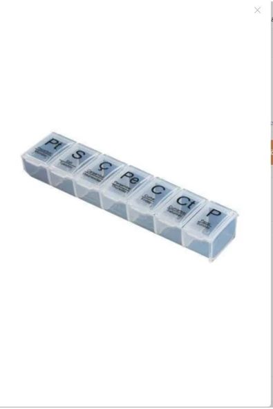 ARTI ARTIMED HAFTALIK İLAÇ SAKLAMA KUTUSU ürün görseli 1