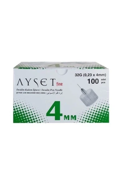 Ayset Fine Iğne Ucu 32g- No:4 4mm