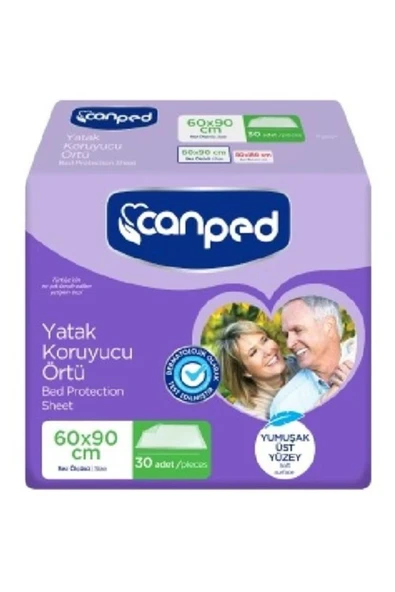 CANPED Hasta Yatak Koruyucu 60*90cm 30 Adet