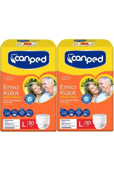 Canped Emici Külot Hasta Bezi Dev Eko Pk 60 Adet large