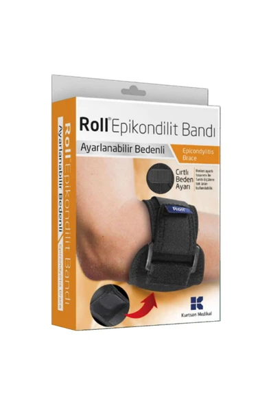 ROLL Epikondilit Bandajı Tenisçi Dirsek Bandı Epicondilitis Dirsekliği - 2