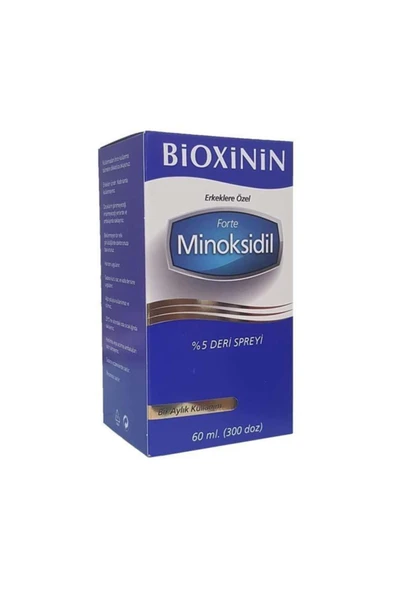 Bioxcin Forte Minoksidil %5 Deri Spreyi (erkek) 60 Ml