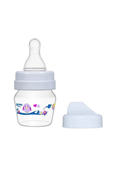 WEE BABY 792 Mini Cam Alıştırma Bardağı Seti 30 Ml Beyaz