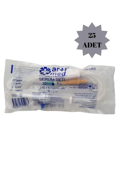 ARTIMED SERUM SETİ 25'Lİ PAKET