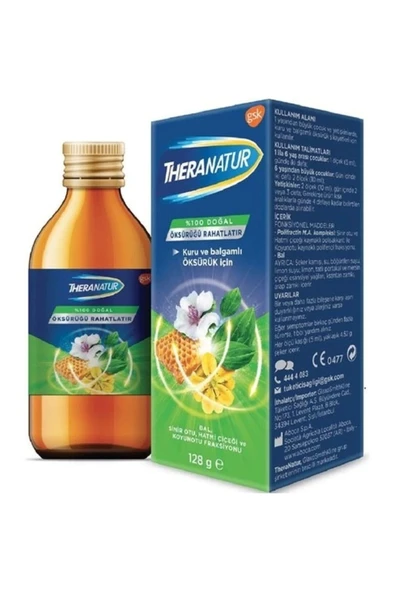 THERANATUR Bitkisel Şurup 128 gr 8681291003295