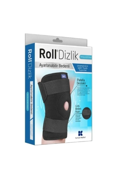 ROLL Standart Dizlik Ayarlanabilir Bedenli | Patella Destekli Standart