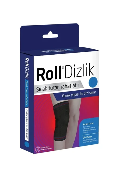 ROLL DİZLİK XXLARGE - SİYAH