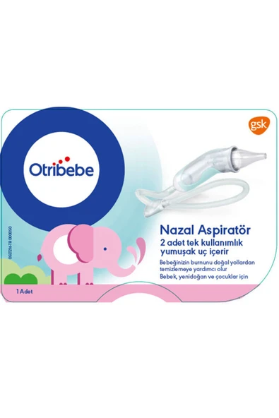 Otribebe Yumuşak Uçlu Nazal Aspiratör + 2 X Nazal Aspiratör Yedek Ucu 10'lu - 2