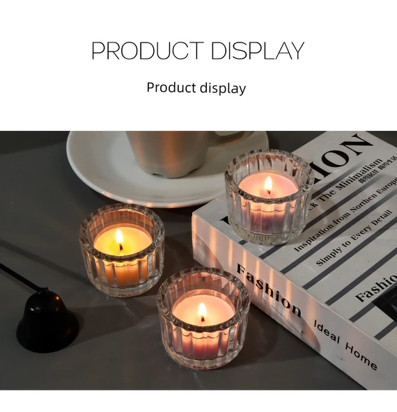 DIY Aromaterapi Mum Yapım Seti - Çiçek Şekilli Çay Mumu Kabı 2'li Paket - Resim 9