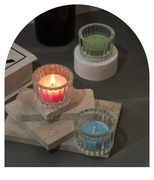 DIY Aromaterapi Mum Yapım Seti - Çiçek Şekilli Çay Mumu Kabı 2'li Paket - Resim 10