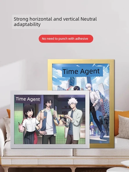 A3 29.7x42cm Altın Rengi Yumuşak Manyetik Poster Çerçevesi - 3