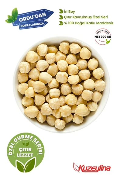 Kavrulmuş Fındık 200 Gram - 13-15 mm