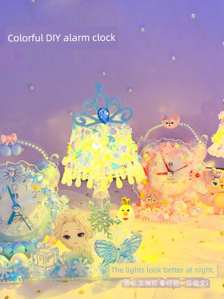DIY El Yapımı Çocuk Alarm Saati - Prenses Letti - 5