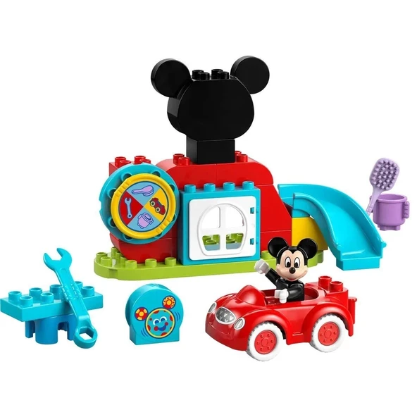 10454 Lego Duplo Mickey Mousenun Kulüp Evi Ve Arabası 27 Parça +2 Yaş - 2