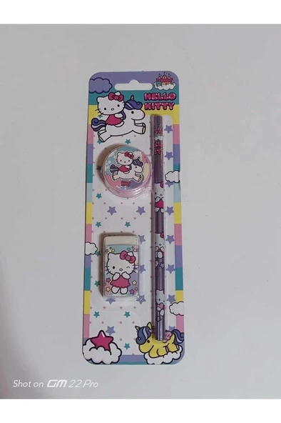 HELLO KITTY KIRTASIYE SETI 3 LU