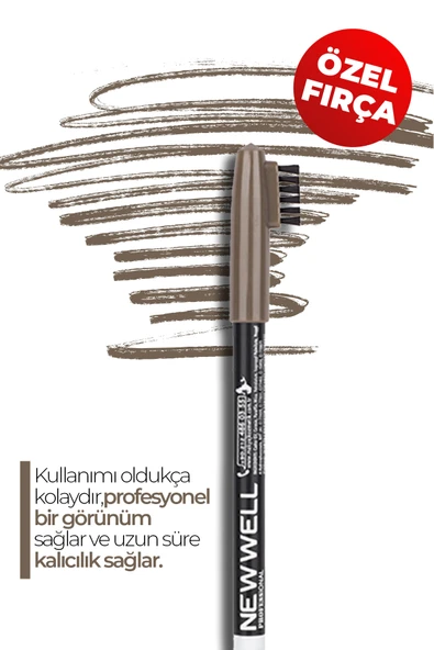 Kaş Kalemi - Açık Kahverengi - Resim 3