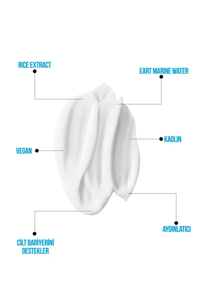 NEW WELL Rice & Sea Clay Mask Pirinç ve Deniz Özlü Kil Maskesi 100 ML - 5