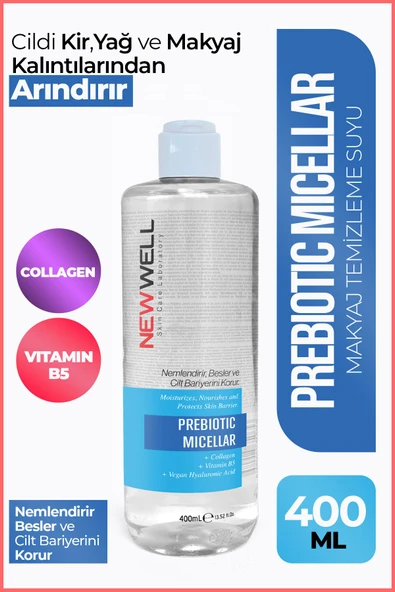 NEW WELL Prebiotic Micellar-makyaj Temizleme Suyu 400ml