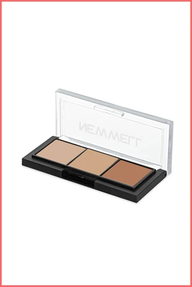 NEW WELL Porcelain Make Up Highlighter 3lü - 2