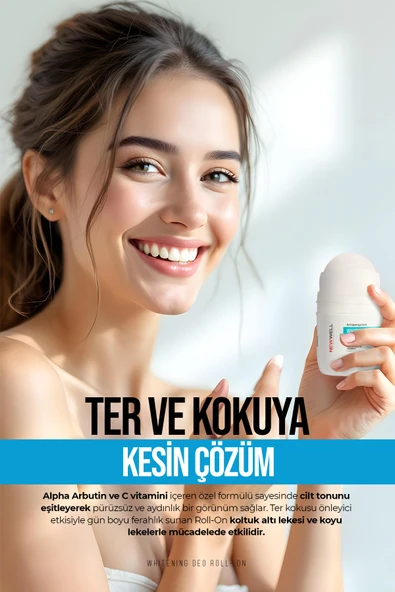 Ter Önleyici Beyazlatıcı Roll-On 50 ML - Resim 3