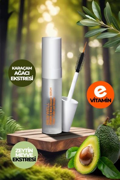 NEW WELL Eyelash&Brow Booster Serum Kaş ve Kirpik Serumu Güçlendirme Etkili 4.5GR - 3