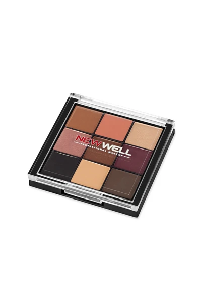 NEW WELL Eyeshadow Palette 9 Colours No 03 - 3