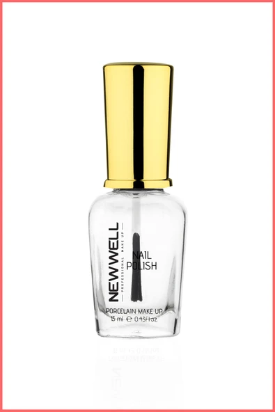NEW WELL Şeffaf Oje - Nail Polish 8680923328508