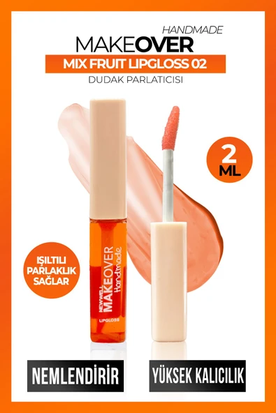 NEW WELL Makeover Handmade Mix Fruit Lipgloss 02