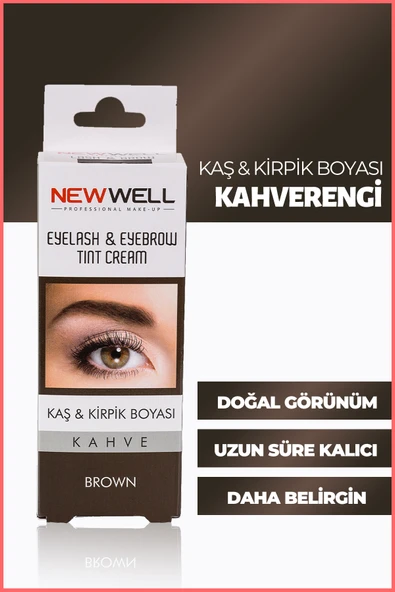 Kaş ve Kirpik Boyası -  Kahverengi - 2