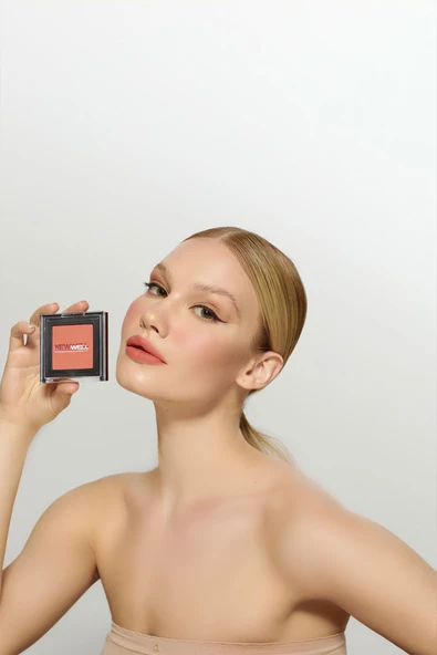 NEW WELL Powder Blusher 02 (toz Allık) - 2