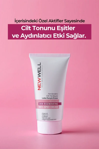 NEW WELL Nemlendirici Cilt Yenileyici Leke Karşıtı Krem 50ML - 2