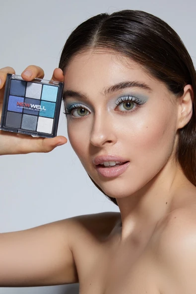 NEW WELL Eyeshadow Palette 9 Colours No 02 - 2