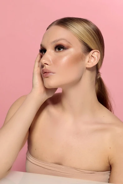 NEW WELL Porcelain Make Up Highlighter 3lü - 4