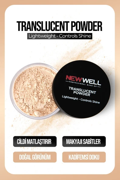 NEW WELL Translucent Powder ürün görseli