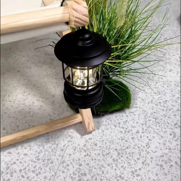 Yapay Çim Bitkisi - 30cm Sonbahar Yeşili - 12