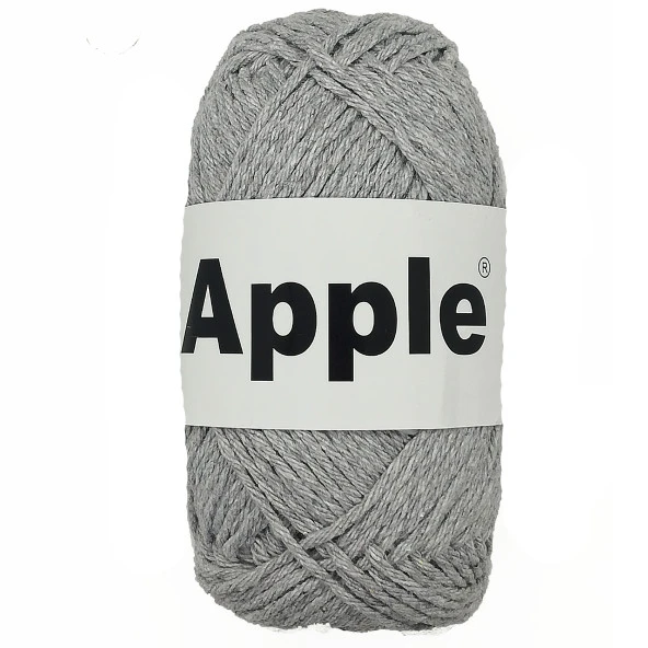 Apple Amigurumi İpi Açık Gri ( 100 Gr )