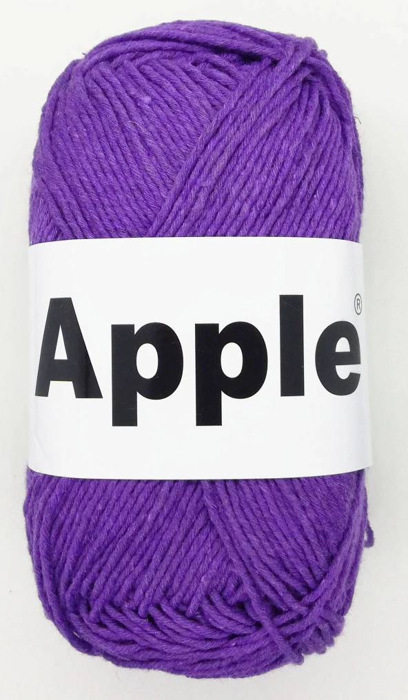 Apple Amigurumi İpi  Mor ( 100 Gr )