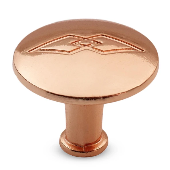 Bakır Metal Big Düğme Kulp 10'lu Set Mutfak Dolap Çekmece ve Kapak İçin - Resim 6