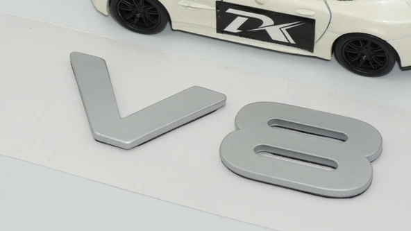 DK Tuning Land Rover Defender V8 Gri Bagaj Çamurluk Yazı Logo Arma - 5