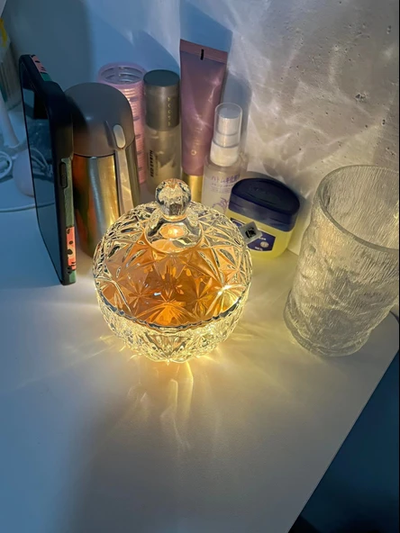 Kristal Cam Aromaterapi Difüzörü - Mavi Tane 2-4cm 100g - 8