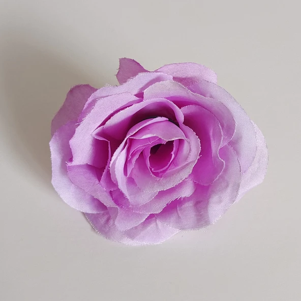 Yapay Gül Çiçeği - Yang Şakayık Açık Süt Beyazı Çiçek Başı (7-8cm) - 7