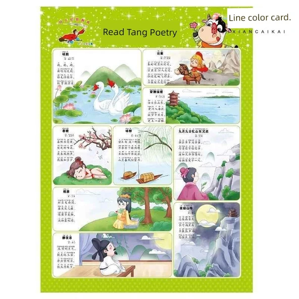 Eğitici Duvar Tablosu - Çince Pinyin - Resim 4